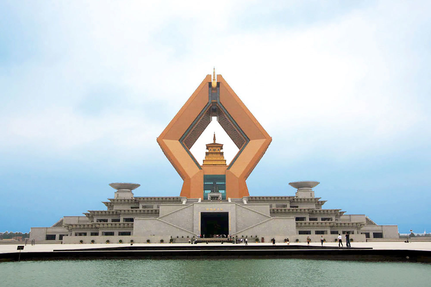 法门寺合十舍利塔